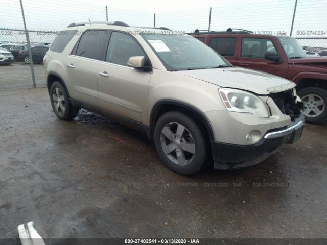 1GKKRRED7CJ338724 - 2012 GMC ACADIA SLT-1 Tan photo 1