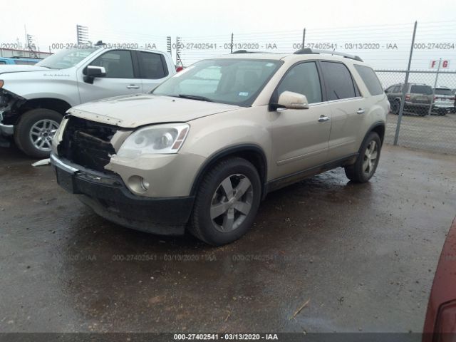 1GKKRRED7CJ338724 - 2012 GMC ACADIA SLT-1 Tan photo 2