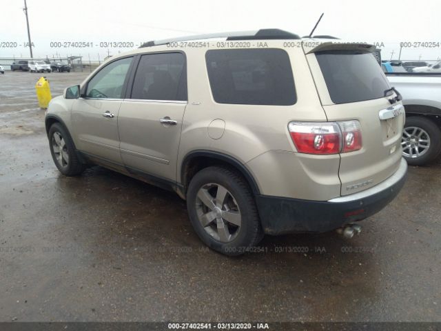 1GKKRRED7CJ338724 - 2012 GMC ACADIA SLT-1 Tan photo 3