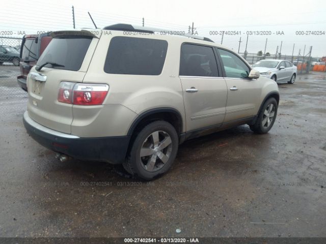 1GKKRRED7CJ338724 - 2012 GMC ACADIA SLT-1 Tan photo 4