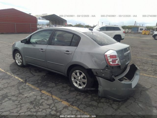 3N1AB61E58L648852 - 2008 NISSAN SENTRA 2.0/2.0S/2.0SL Gray photo 3