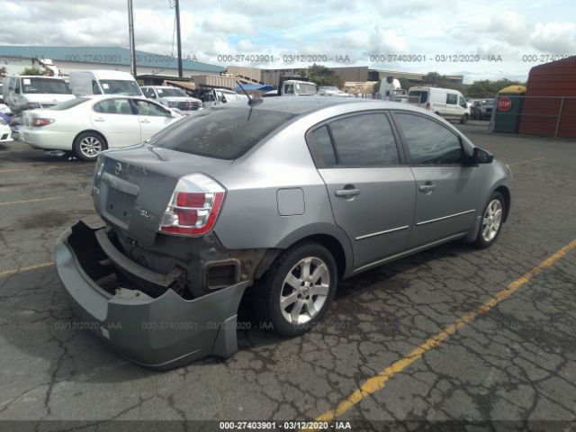 3N1AB61E58L648852 - 2008 NISSAN SENTRA 2.0/2.0S/2.0SL Gray photo 4