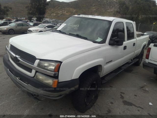 1GCHC23U64F201182 - 2004 CHEVROLET SILVERADO C2500 HEAVY DUTY White photo 2