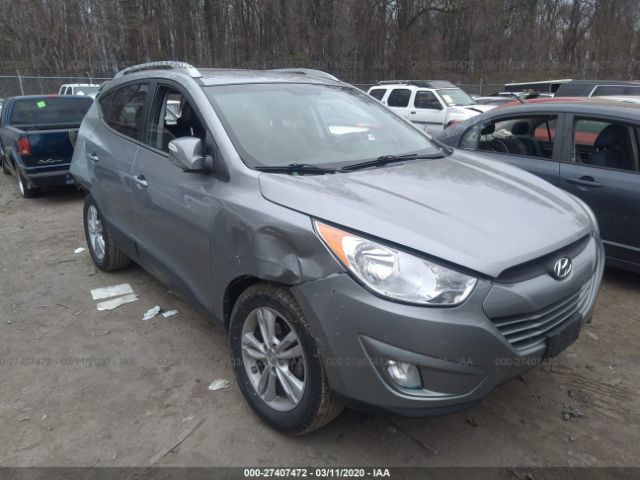 KM8JUCACXDU672709 - 2013 HYUNDAI TUCSON GLS/LIMITED Gray photo 1