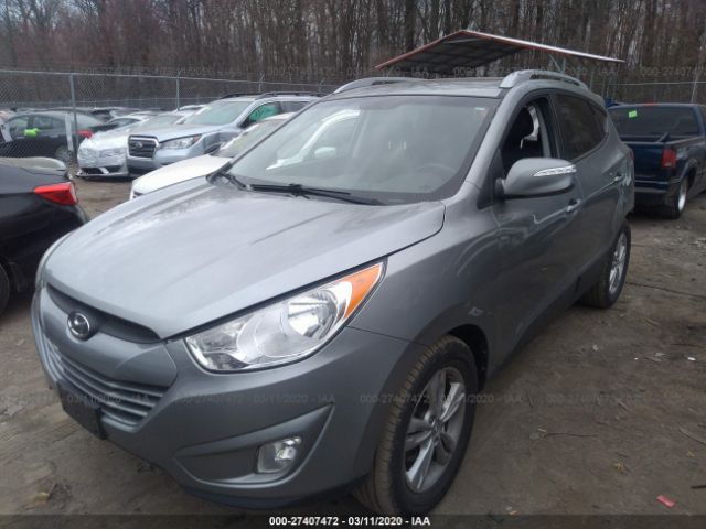 KM8JUCACXDU672709 - 2013 HYUNDAI TUCSON GLS/LIMITED Gray photo 2