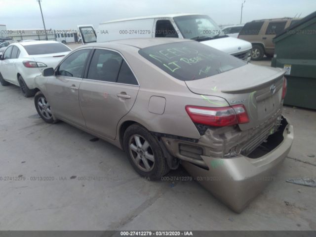 4T1BE46K47U610332 - 2007 TOYOTA CAMRY CE/LE/XLE/SE Cream photo 3