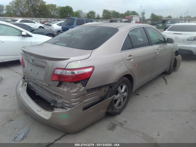4T1BE46K47U610332 - 2007 TOYOTA CAMRY CE/LE/XLE/SE Cream photo 4