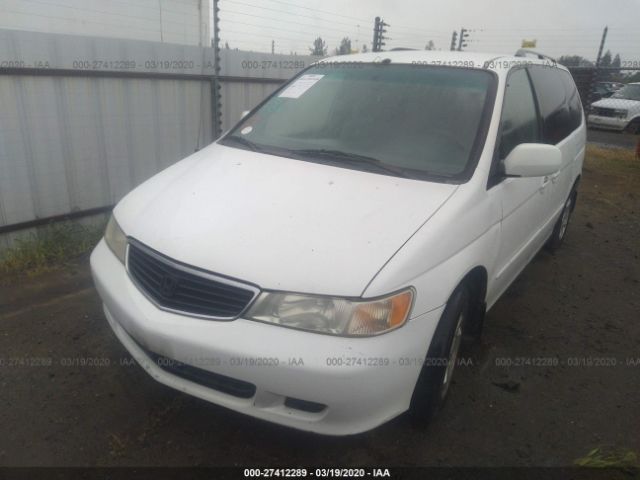 2HKRL18651H624443 - 2001 HONDA ODYSSEY EX White photo 2