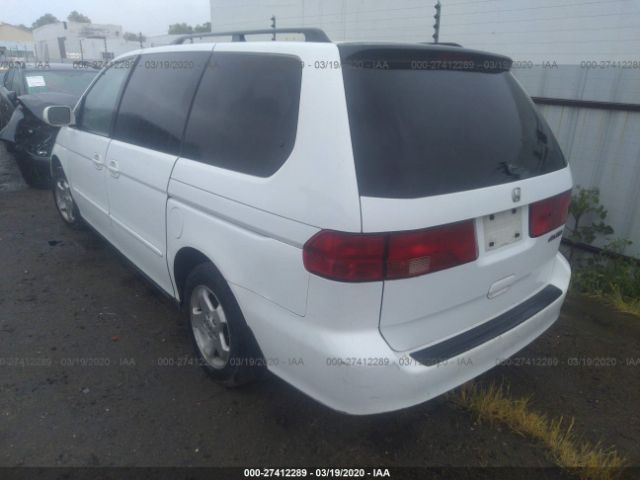 2HKRL18651H624443 - 2001 HONDA ODYSSEY EX White photo 3