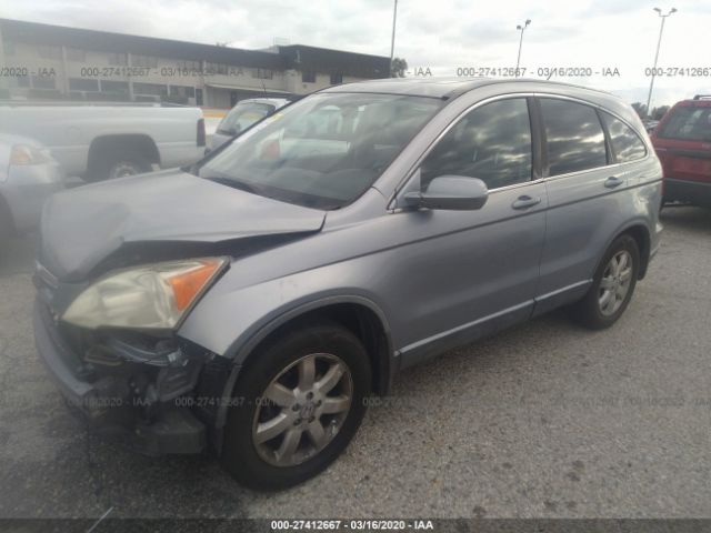 JHLRE38707C057418 - 2007 HONDA CR-V EXL Gray photo 2