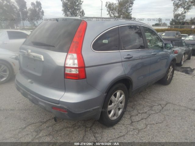 JHLRE38707C057418 - 2007 HONDA CR-V EXL Gray photo 4