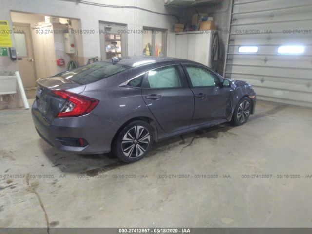 19XFC1F37HE002050 - 2017 HONDA CIVIC EX Gray photo 4