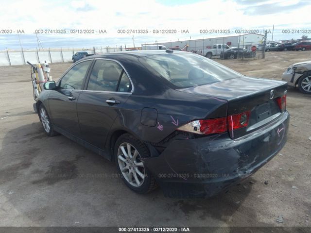 JH4CL96847C015808 - 2007 ACURA TSX  Gray photo 3