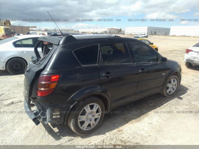 5Y2SL63895Z467523 - 2005 PONTIAC VIBE  Black photo 4