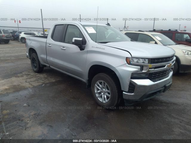 1GCRYDED2LZ149139 - 2020 CHEVROLET SILVERADO K1500 LT Gray photo 1