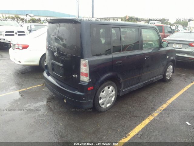JTLKT324050206397 - 2005 TOYOTA SCION XB Blue photo 4