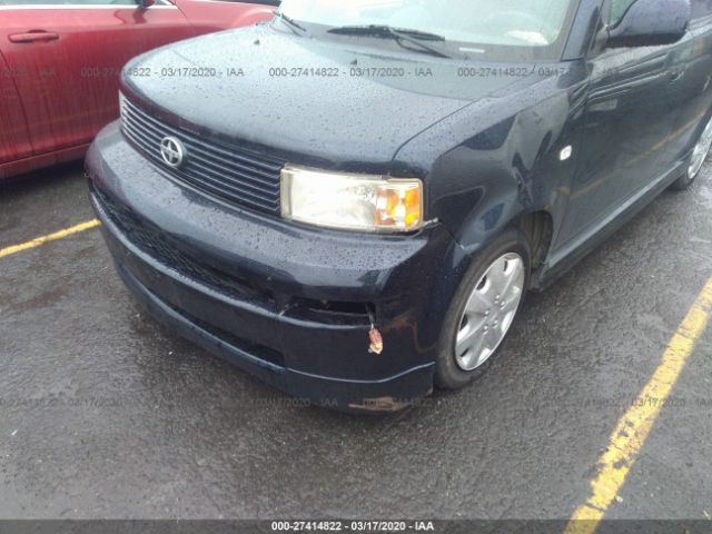 JTLKT324050206397 - 2005 TOYOTA SCION XB Blue photo 6