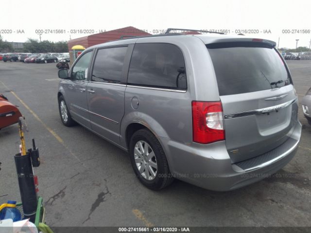 2C4RC1BGXER324925 - 2014 CHRYSLER TOWN & COUNTRY TOURING Silver photo 3