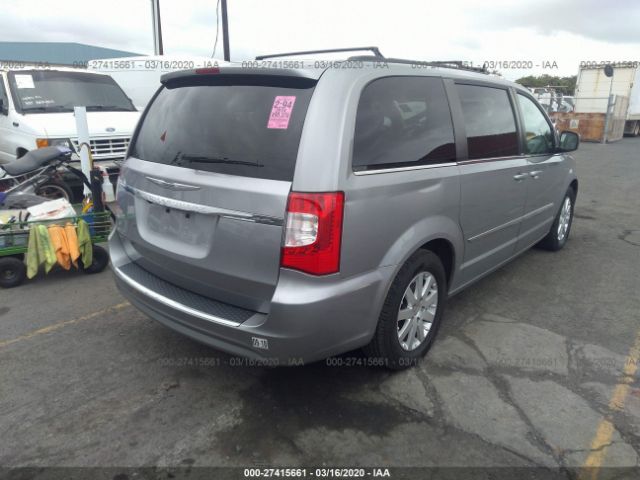 2C4RC1BGXER324925 - 2014 CHRYSLER TOWN & COUNTRY TOURING Silver photo 4