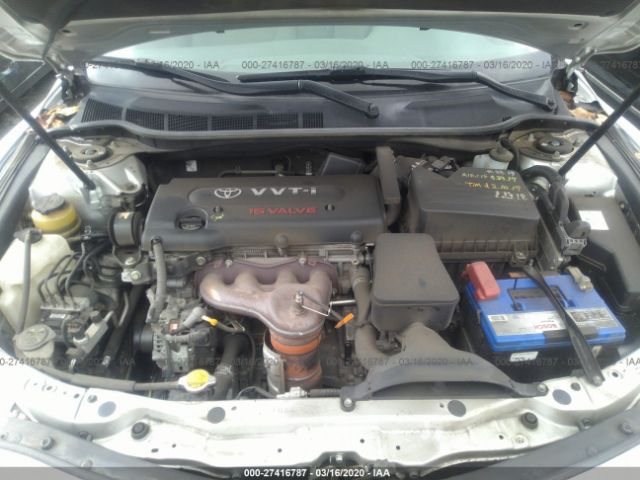 4T1BE46K58U258685 - 2008 TOYOTA CAMRY CE/LE/XLE/SE Silver photo 10