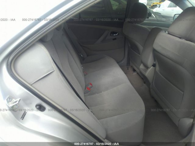 4T1BE46K58U258685 - 2008 TOYOTA CAMRY CE/LE/XLE/SE Silver photo 8