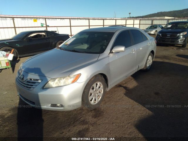 4T1BE46KX8U220210 - 2008 TOYOTA CAMRY CE/LE/XLE/SE Silver photo 2