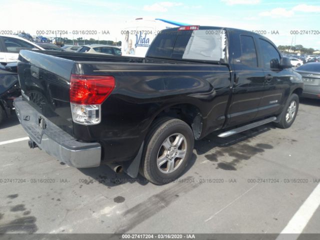 5TFRM5F12AX009901 - 2010 TOYOTA TUNDRA DOUBLE CAB SR5 Black photo 4