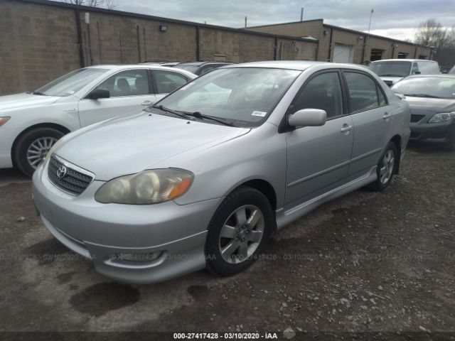 2T1BR32E75C493522 - 2005 TOYOTA COROLLA CE/LE/S Gray photo 2