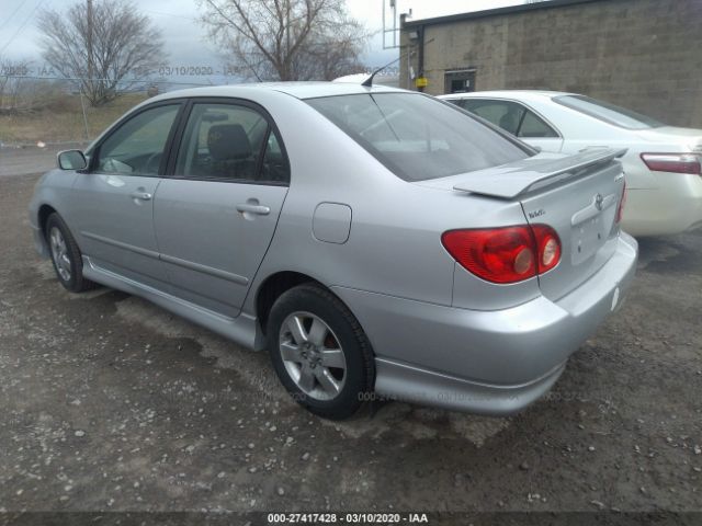 2T1BR32E75C493522 - 2005 TOYOTA COROLLA CE/LE/S Gray photo 3