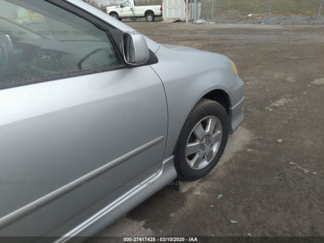 2T1BR32E75C493522 - 2005 TOYOTA COROLLA CE/LE/S Gray photo 6