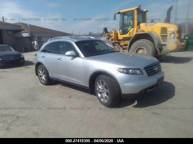 JNRBS08W76X401119 - 2006 INFINITI FX45  Silver photo 1