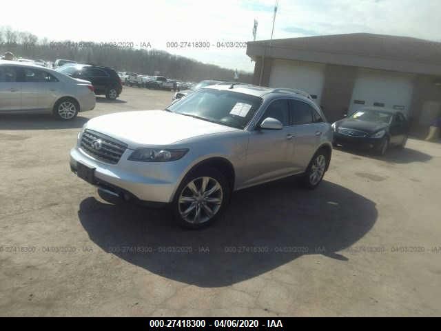 JNRBS08W76X401119 - 2006 INFINITI FX45  Silver photo 2