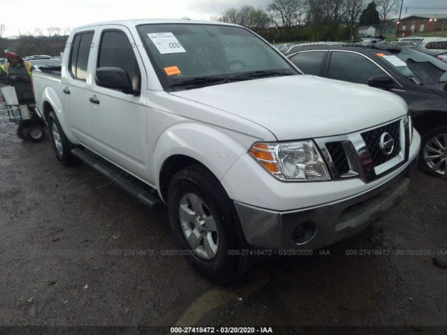 1N6AD0ERXBC435705 - 2011 NISSAN FRONTIER S/SV/SL/PRO-4X White photo 1