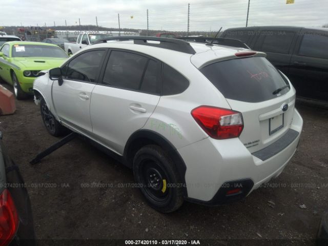 JF2GPAVC9D2856072 - 2013 SUBARU XV CROSSTREK 2.0 PREMIUM White photo 3