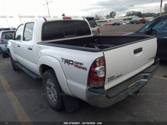 3TMJU4GN8FM184367 - 2015 TOYOTA TACOMA DOUBLE CAB PRERUNNER White photo 3