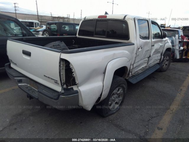 3TMJU4GN8FM184367 - 2015 TOYOTA TACOMA DOUBLE CAB PRERUNNER White photo 4