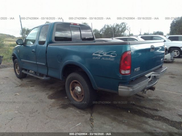 1FTRX18L7YKB44555 - 2000 FORD F150  Light Blue photo 3