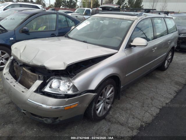 WVWCE63B05E015753 - 2005 VOLKSWAGEN PASSAT GLS TDI Beige photo 2