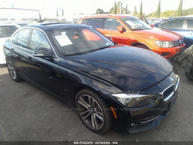 WBA8E1C35HA156764 - 2017 BMW 330E  Black photo 1