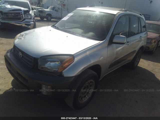 JTEGH20V810018466 - 2001 TOYOTA RAV4  Silver photo 2