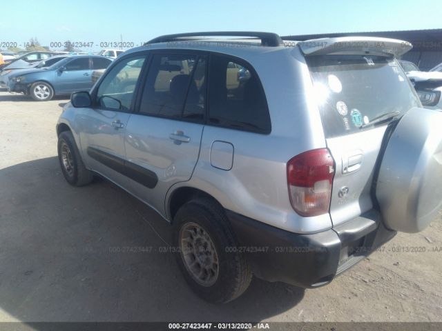 JTEGH20V810018466 - 2001 TOYOTA RAV4  Silver photo 3