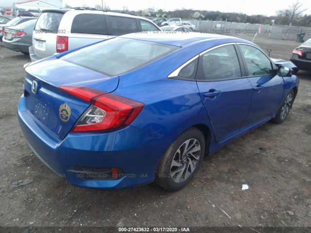 19XFC2F7XGE008013 - 2016 HONDA CIVIC EX Blue photo 4