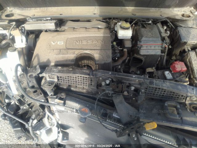 5N1DR2MN3JC638540 - 2018 NISSAN PATHFINDER S/SV/SL/PLATINUM Black photo 10