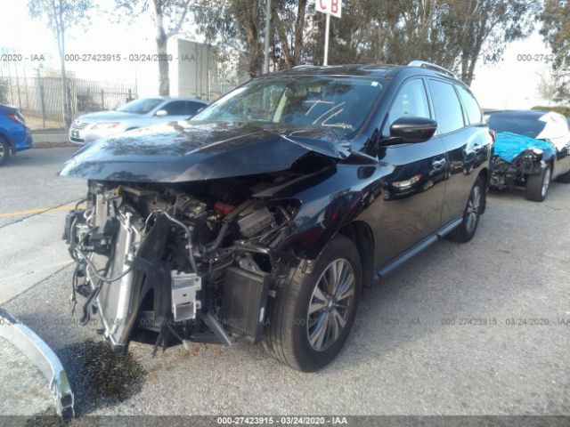 5N1DR2MN3JC638540 - 2018 NISSAN PATHFINDER S/SV/SL/PLATINUM Black photo 2