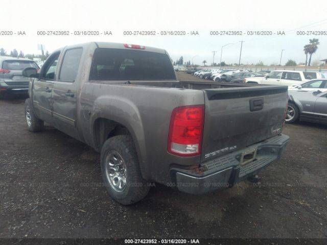 3GTP1VE06CG254748 - 2012 GMC SIERRA C1500 SLE Brown photo 3