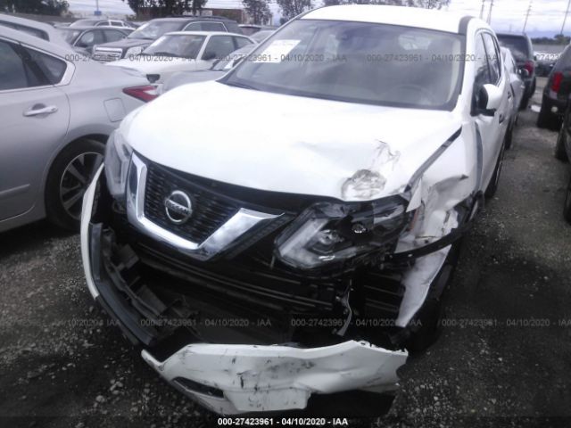 5N1AT2MT5KC836962 - 2019 NISSAN ROGUE S/SL/SV White photo 2