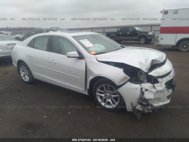 1G11C5SL3FF255952 - 2015 CHEVROLET MALIBU 1LT White photo 1