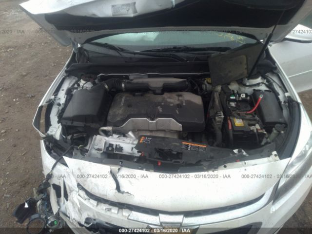 1G11C5SL3FF255952 - 2015 CHEVROLET MALIBU 1LT White photo 10
