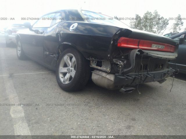 2C3CDYAG8EH225432 - 2014 DODGE CHALLENGER SXT Dark Blue photo 6