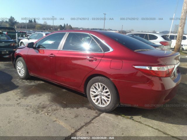 4T1BF1FK5GU596971 - 2016 TOYOTA CAMRY LE/XLE/SE/XSE Maroon photo 3